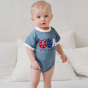 American Flag Romper